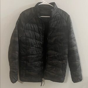 URBAN REPUBLIC Black Camo Puffer Jacket